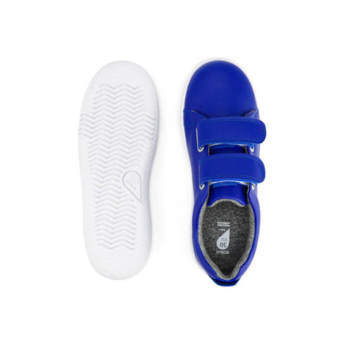 Bobux Kids + Plus Switch Grass Court Blueberry Velcro Trainers 837714 CLEARANCE